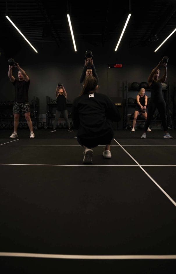 Gritlabs Fitness People Training with Kettlebells